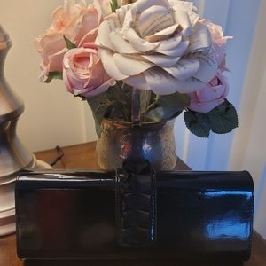 New patent leather clutch